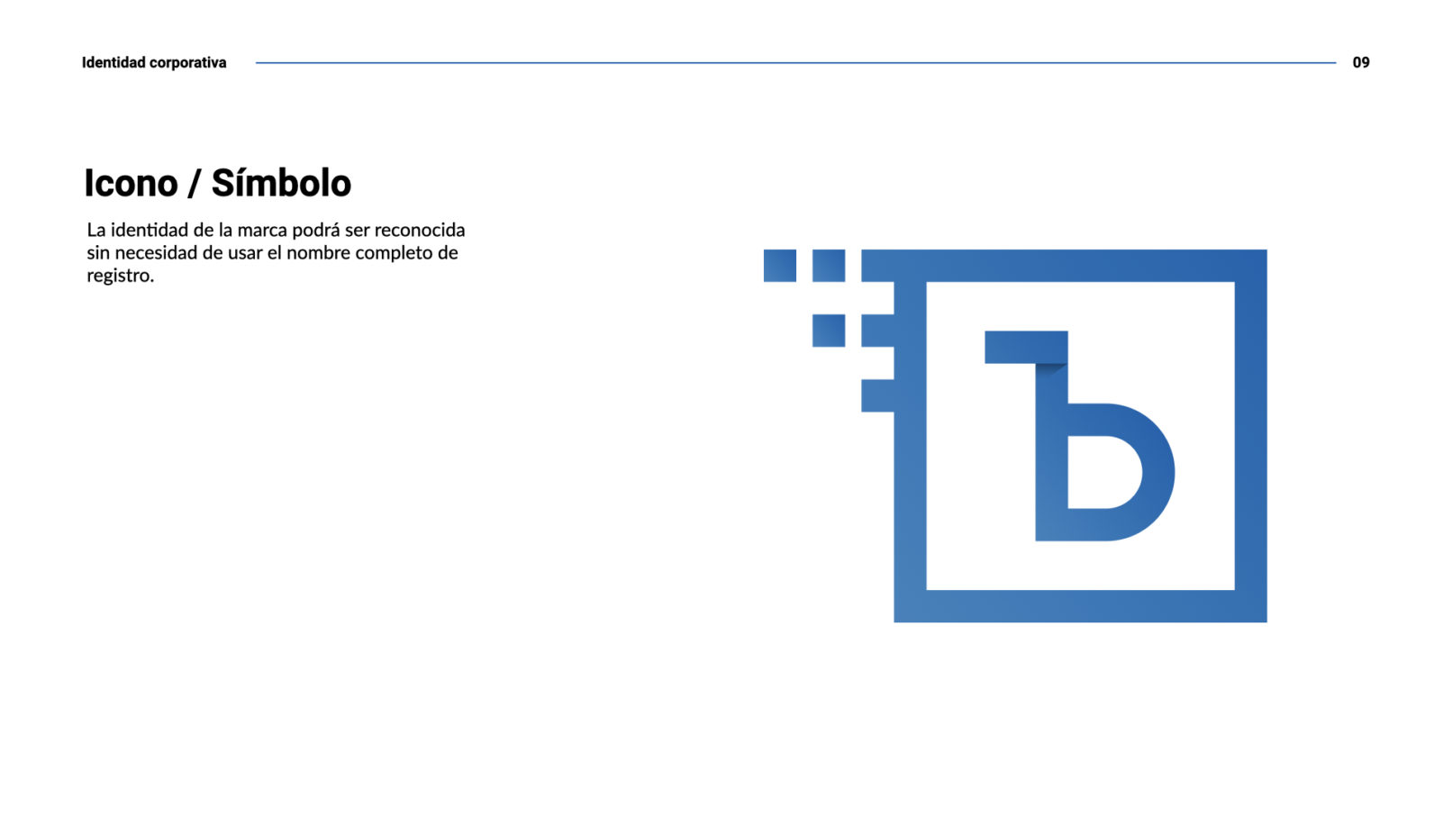 Te borramos - identidad corporativa